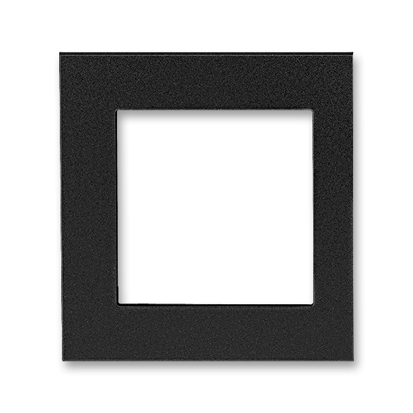 ND3901H-A250 63  Díl výměnný – kryt pro rámeček vícenásobný, krajní, onyx